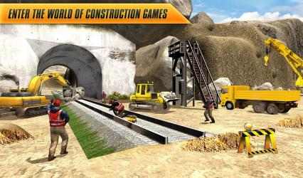 Captura 8 Train Track, Tunnel Railway Construction Game 2019 android