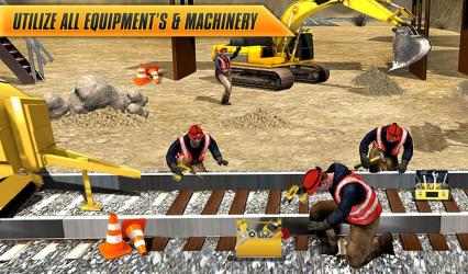 Imágen 12 Train Track, Tunnel Railway Construction Game 2019 android