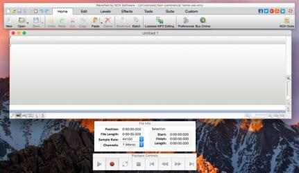 Screenshot 2 WavePad Masters Edition for Mac mac