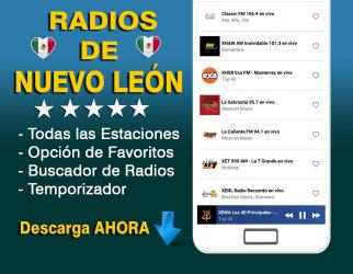 Screenshot 2 Radio Nuevo Leon - Radios de Monterrey android