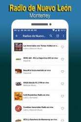 Screenshot 5 Radio Nuevo Leon - Radios de Monterrey android