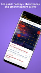 Imágen 5 USA Calendar with Holidays 2022 android