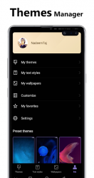 Screenshot 13 Galaxy S21 Dark Theme for Huawei android