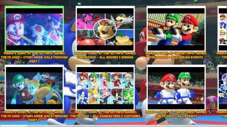 Captura de Pantalla 1 Mario & Sonic 2020 Game Video Guide windows