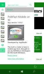 Captura de Pantalla 6 Politifact Mobile on 10 windows
