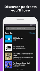 Screenshot 4 Podcasts Home android