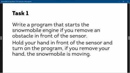 Image 4 Snowmobile for Lego WeDo 2.0 45300 instruction windows