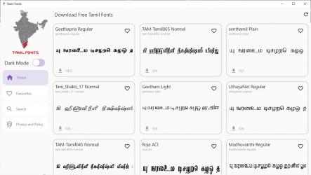 Captura de Pantalla 2 All Tamil Fonts windows