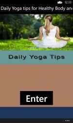 Captura 1 Daily Yoga tips for Healthy Body and Mind windows