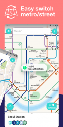 Screenshot 3 Seoul Metro Subway Map and Route Planner android