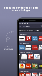 Screenshot 2 Periódicos Portugueses android