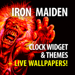 Captura 1 Iron Maiden Clock Widget And Themes android