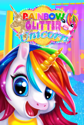 Screenshot 2 Glitter Unicorn - Pet Babysitting & Dress-up android