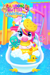 Screenshot 11 Glitter Unicorn - Pet Babysitting & Dress-up android