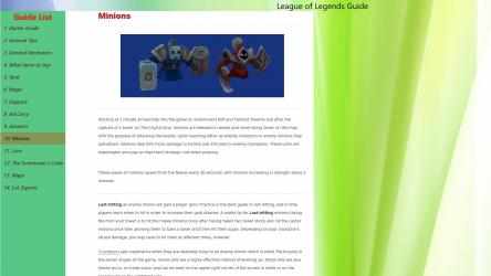 Captura de Pantalla 6 Guide League of Legends windows