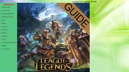 Captura de Pantalla 7 Guide League of Legends windows