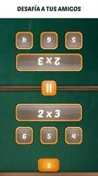 Captura de Pantalla 3 2 Jugadores Juegos Matemáticos android