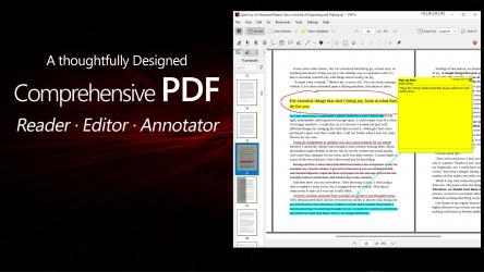 Captura 1 PDF A - Reader and Editor windows