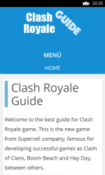 Captura de Pantalla 1 Guide for Clash Royale windows