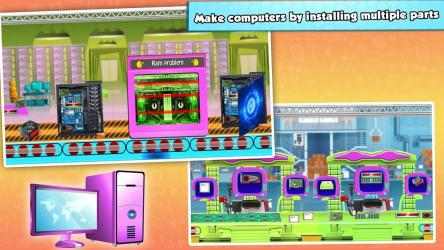 Captura de Pantalla 13 Computer maker factory: juego de construcción android