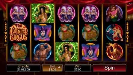 Captura 2 Twisted Circus Free Casino Slot Machine windows