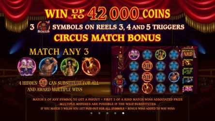Screenshot 5 Twisted Circus Free Casino Slot Machine windows