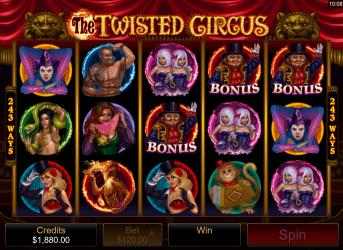 Screenshot 6 Twisted Circus Free Casino Slot Machine windows