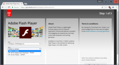 Screenshot 3 Adobe Flash Player windows
