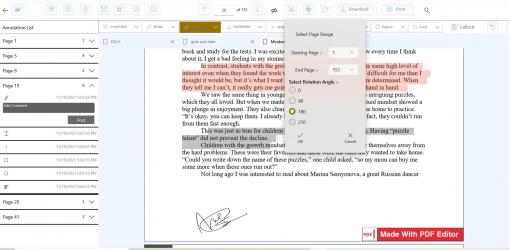 Captura 5 PDF Editor PDF Reader For Adobe Acrobat windows