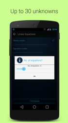 Capture 12 Linear Equation Solver android
