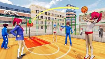 Captura de Pantalla 6 Anime High School Games: Virtual School Simulator android