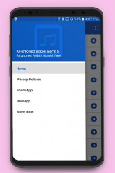 Captura de Pantalla 5 Tonos De Redmi Note 8 Pro android