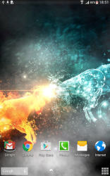Captura 10 Fire & Ice Live Wallpaper android