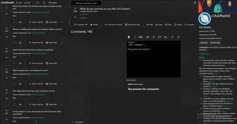 Screenshot 2 Selva for reddit - preview beta windows