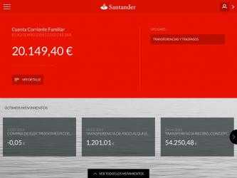 Screenshot 4 Banco Santander España windows