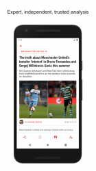 Captura de Pantalla 3 Manchester United News android
