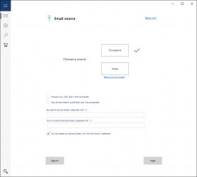 Screenshot 2 Convert To Outlook - MBOX to PST converter windows