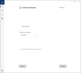 Screenshot 4 Convert To Outlook - MBOX to PST converter windows