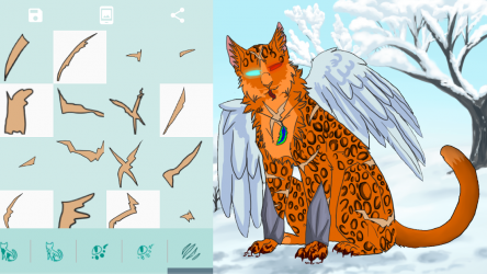 Screenshot 11 Creador de avatares: gatos android