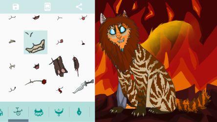 Screenshot 12 Creador de avatares: gatos android