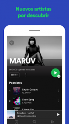 Screenshot 5 Spotify: reproducir música y escuchar canciones android