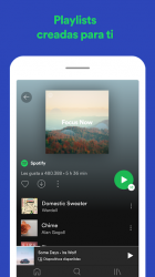 Screenshot 6 Spotify: reproducir música y escuchar canciones android