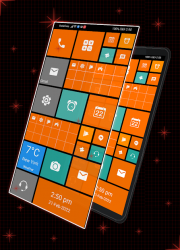 Imágen 10 Win Launcher -metro look style android