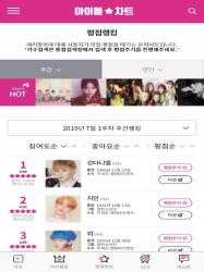 Screenshot 10 Idol Chart - 아이돌차트 android