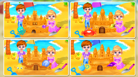 Captura 7 Juegos niñas gemelos bebés Summer Day Beach Party android