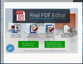 Captura 9 Real PDF Editor windows