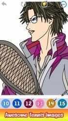 Captura 8 Tennis Color by Number: Sports Coloring Book Pages windows