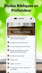 Screenshot 3 Études Bibliques en Profondeur android
