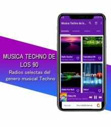 Captura 10 Musica Tecno delos 90 - Musica Techno Gratis android