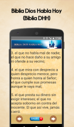 Screenshot 4 Biblia Dios Habla Hoy (Biblia DHH) android